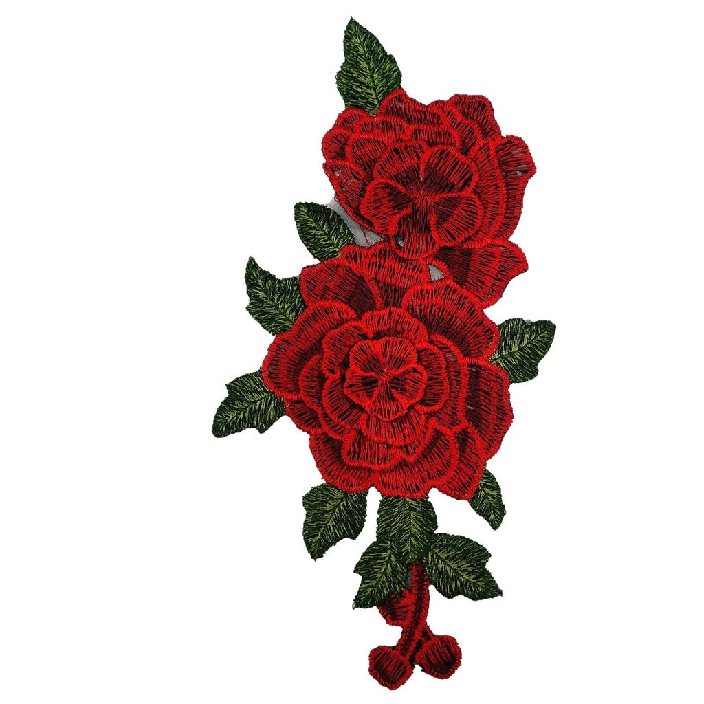 Etnický styl Květinová Vyšívaná Síťovaná Límcová Aplikace pro Taneční Kostýmy