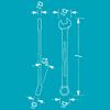HAZET Combination Wrench 600LG-36