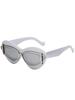 JYL TS Women's Small Cat-Eye - Driving Sun-Protective Trendy OD-98191