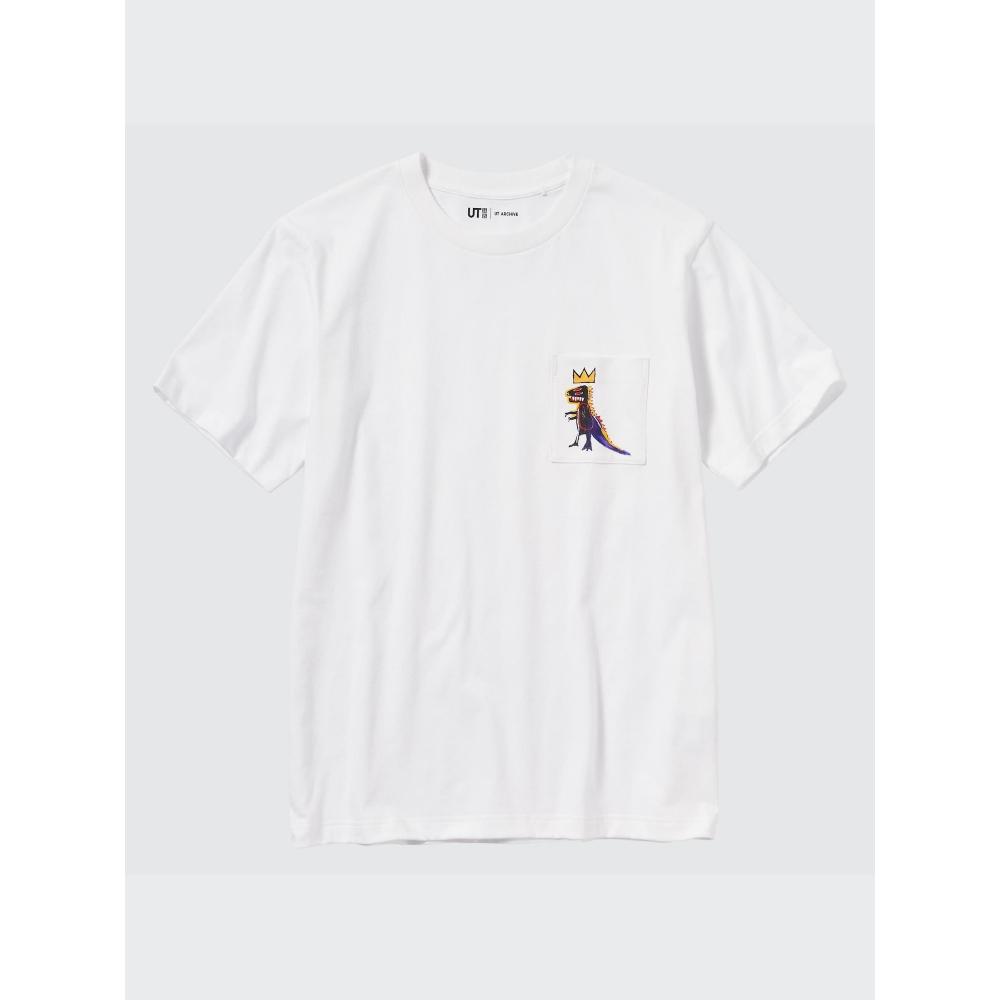 

Uniqlo Ny Pop Art Archive UT Graphic T ShorT Sleeve BasquiaT 00 WHITE/MEN XS