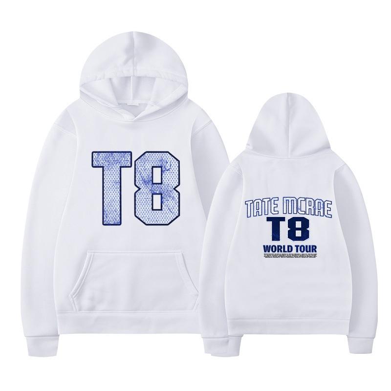 Tate McRae Think Later Hoodies Autumn Men Fashion Long Sleeve Sweatshirts Women Harajuku Streetwear Pullovers Sudaderas
