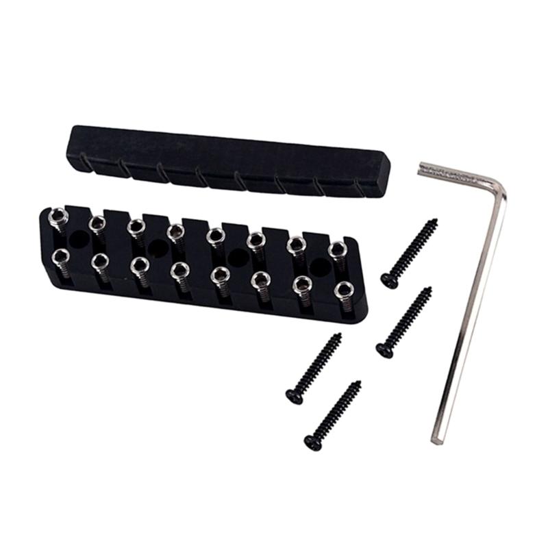 6/7/8 String Tremolo Lock System Locking Nut Accessories Lightweight Headless Guitar Bridge Portable Music Elements