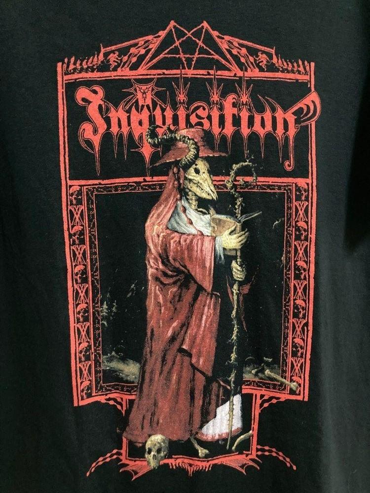 Inquisition Band Music Black T-Shirt Cotton Unisex