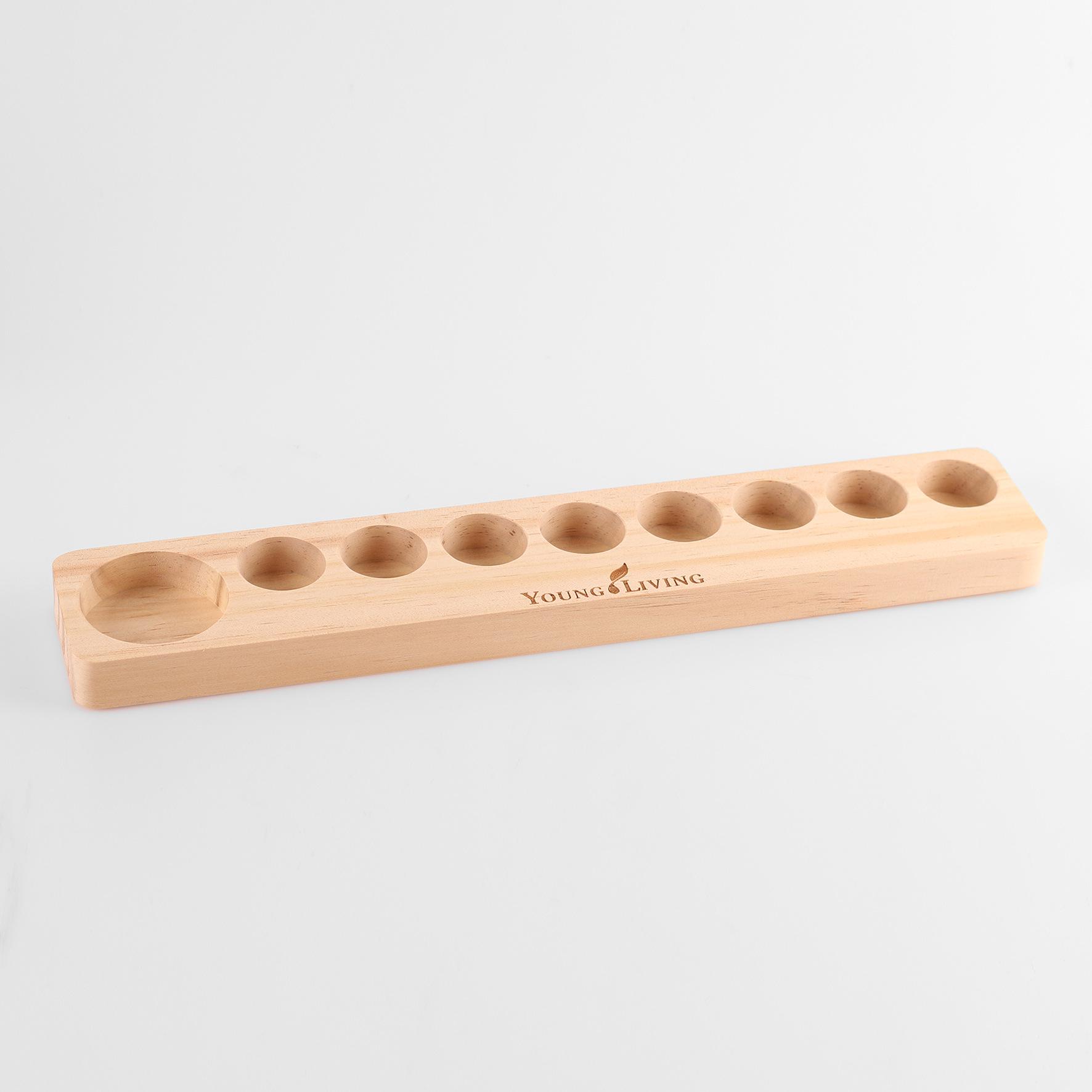 

9-Grid Wooden Essential Oil Display Stand for doTERRA (Oils Not Included)