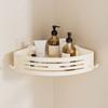 Wall-mounted Suction Cup Bathroom Shelves Practical Kitchen Organizer Rack  Household