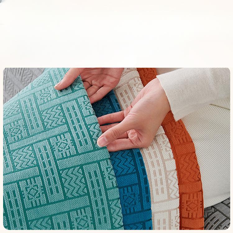 Pernă de canapea Chenille Lux Ușor Anti-alunecare Rezistent la Pete Husă de canapea Acoperită Integral cu Prosop de canapea Concubină Imperială Pânză de acoperire completă Senzualitate Înaltă