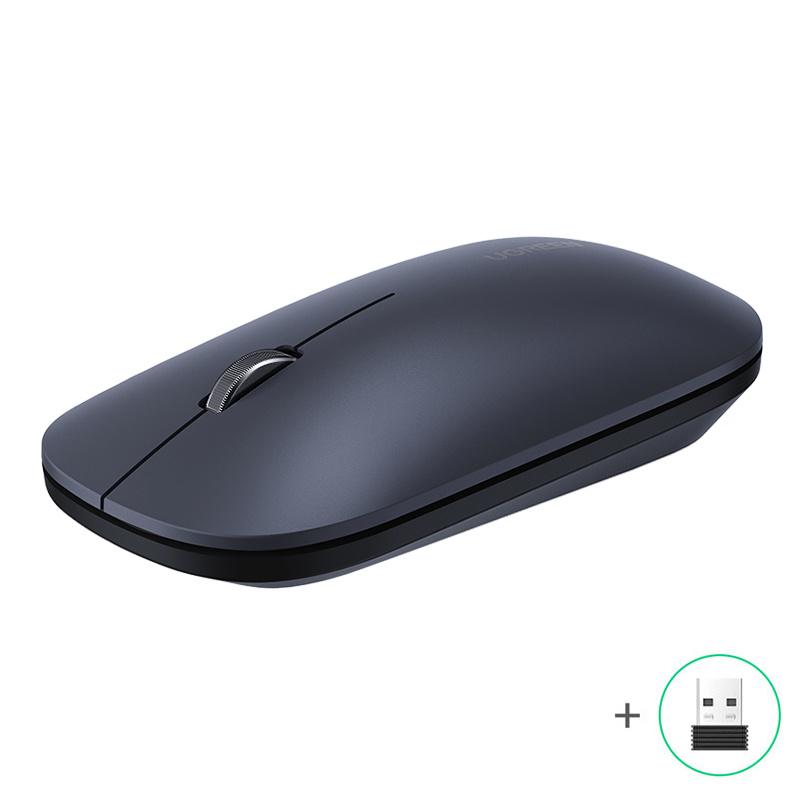 Ugreen MU001 Professional Ergonomic Wireless USB Mouse - Black Edition