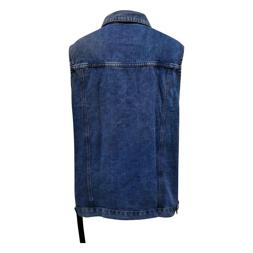 Veste en jean décontractée ample vintage pour femme