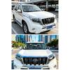 Headlight Eyebrow Trim For Toyota Prado 150 2014 2015 2016 2017 Front Lamp Brow Molding Strip Chrome Styling Car Exterior Parts