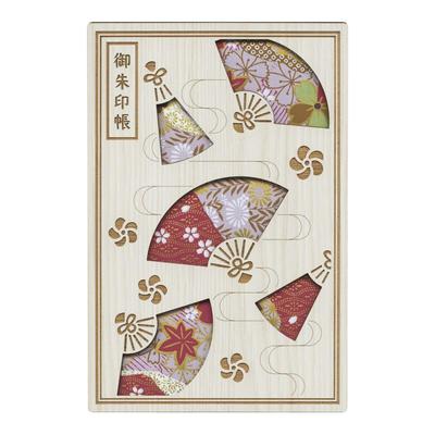 Wooden Cover Goshuincho Beautiful 23112HCS Laser-cut (stamp Book) [Chiyosensu]