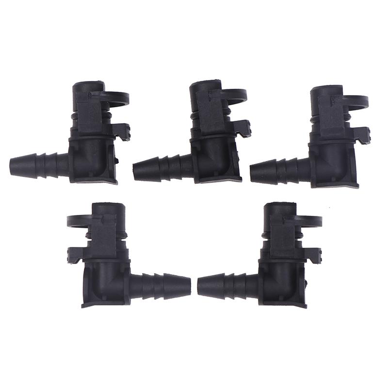 5Pcs Throttle Valve Thermostat Body Heater Water Coolant Pipe Hose Connector 55354565 For Cruze Epica Sonic Opel Astra