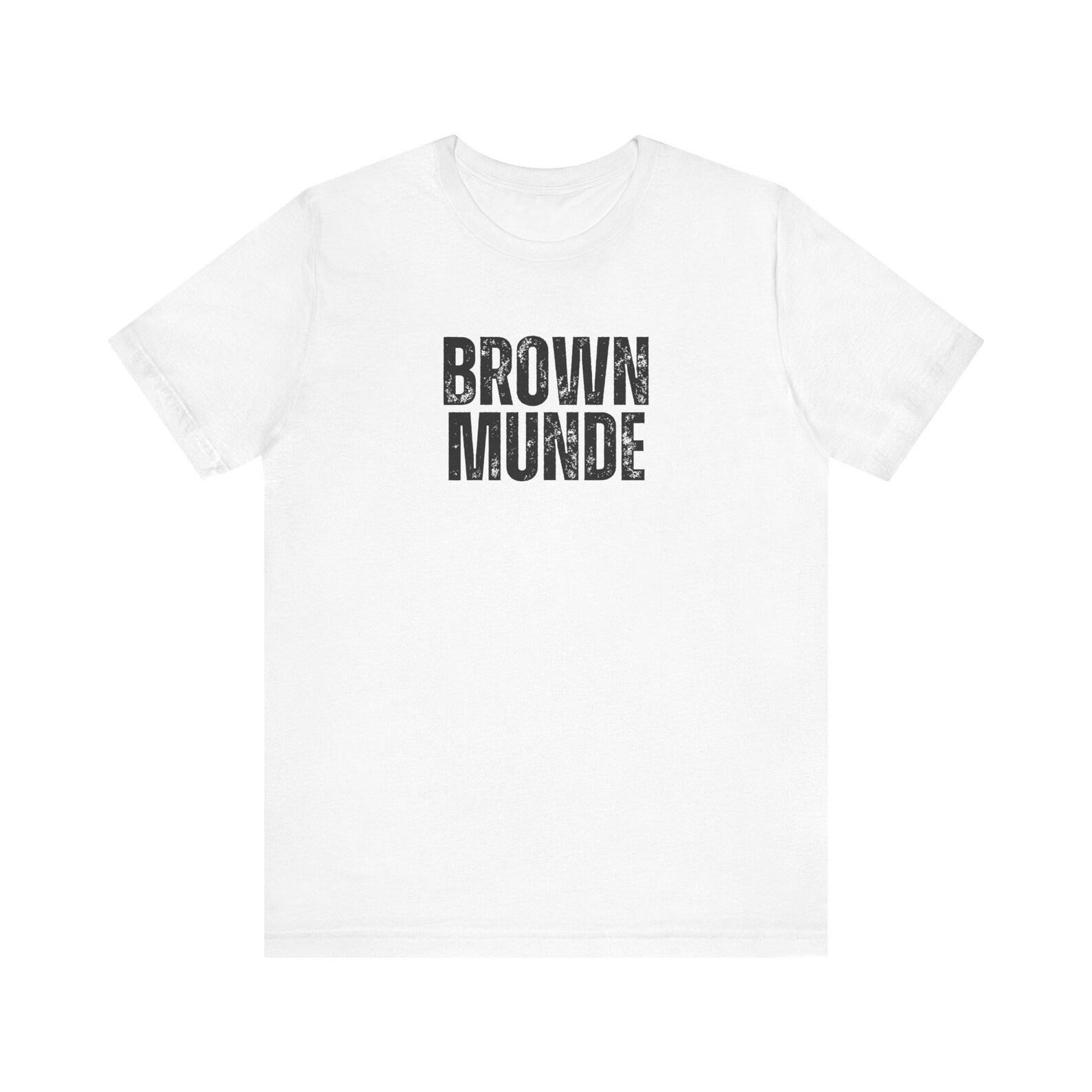 AP Dhillon Brown Munde T-Shirt, British Rap Tee L