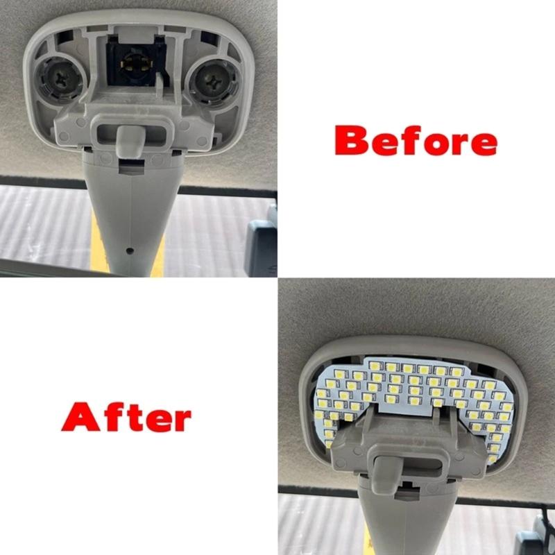 2pcs LED Interior Reading Lights Bright LED Car Cabin Lights Energy Efficient Easy Installation for JB23 JB33 JB43