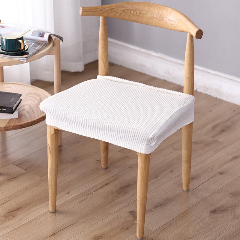 Dining Table and Chair Cover Universal Elastic Modern Simple Household Seat Cover Without Backrest Office Cushion Cover