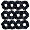 12pcs Vintage Women Pink Velvet Scrunchies Baby Girls Headwear White Black Blue Green Elastic Hair Bands Kids Hair Accessories