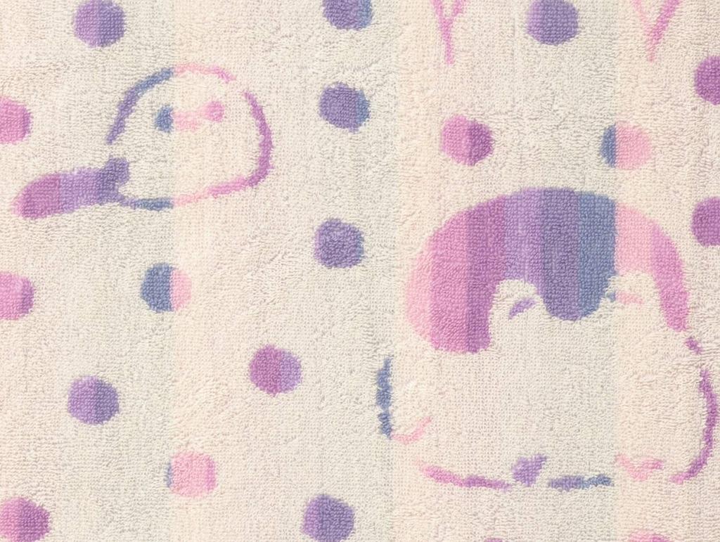 Marushin Face 34 x Good Things Fur 5355000700 Koupen-chan Towel, 80cm, Charm, 100% Cotton, Appliqué Embroidery,