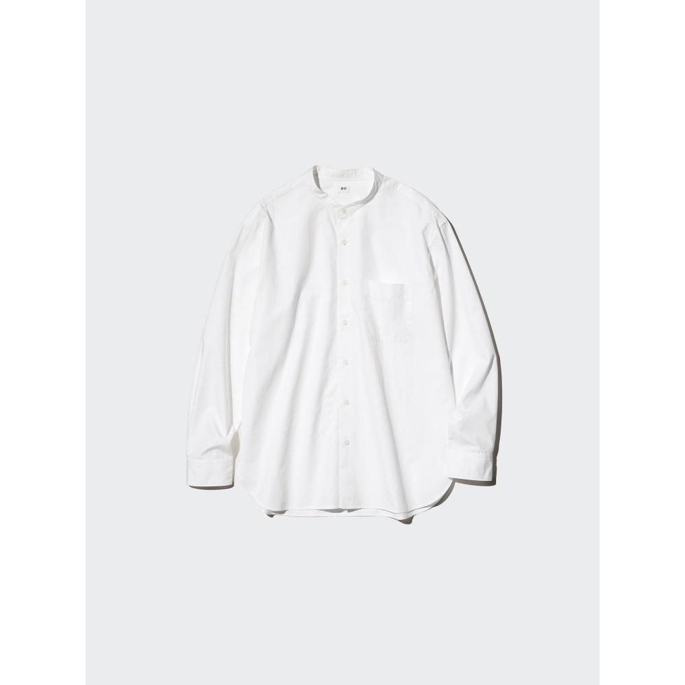 Uniqlo Japan Broadstand Collar Shirt Long Sleeve