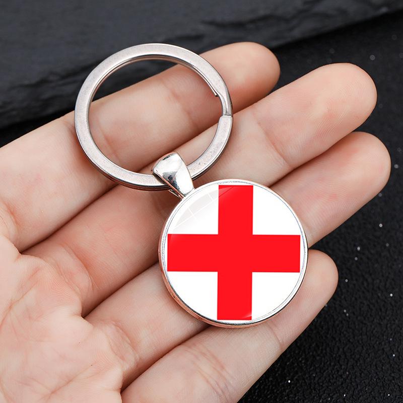 European Cup & World Cup National Flag Keychain Ornaments