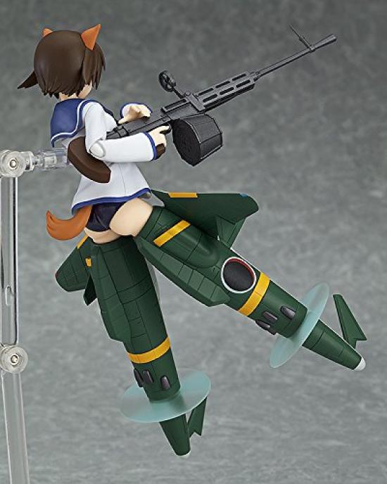 Figma Strike Witches Film: Yoshika Miyafuji Shinden ver. Maßstabslose, mit ABS und PVC bemalte Actionfigur