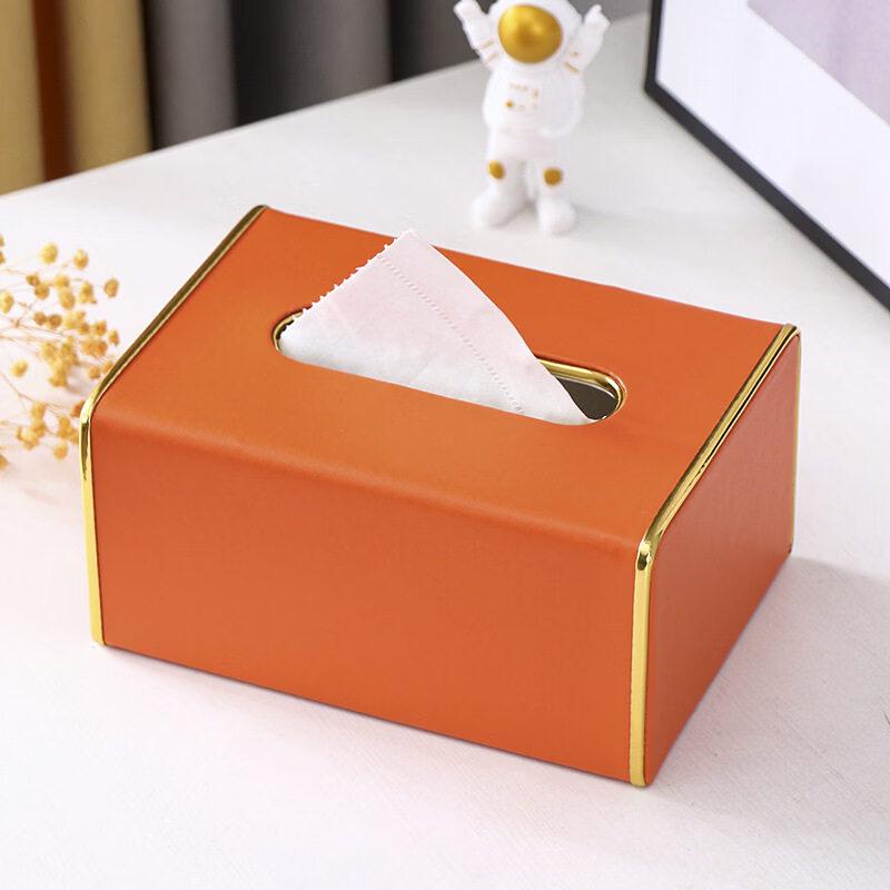 Luxury Leather Tissue Box