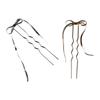 Disk Hair Korean Style For Girls Hanfu Bow Hair Stick U Shaped Hairpin Hair Fork Hair Accessories
