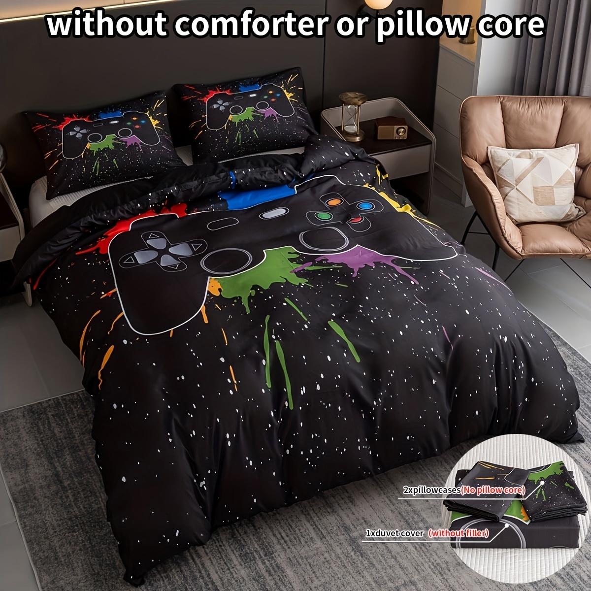 Комплект постельного белья 1*пододеяльник+2*наволочки без основного принта игровой — фото 4