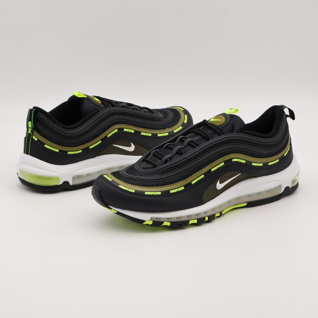 DC4830-001 Nike Air Max 97 Undefeated Μαύρο Volt Πράσινο της Πολιτοφυλακής (Ανδρικά)