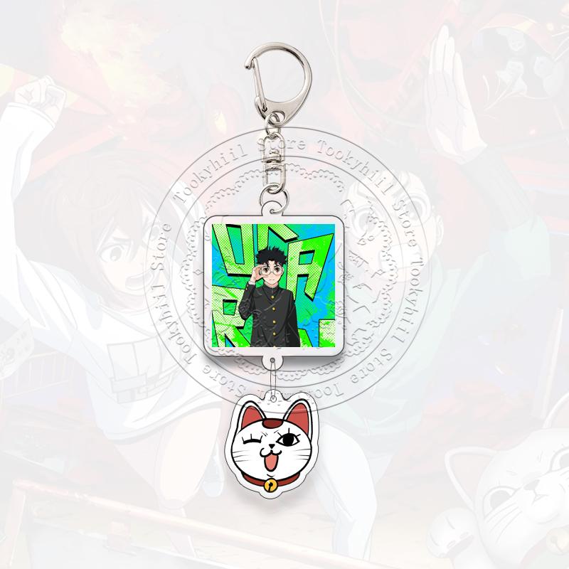 

DAN DA DAN Acrylic Keychain Ayase Momo Anime Cartoon Decorate Bag Accessories Key Ring Takakura Ken Pendant Shiratori Aira Gift 7cm
