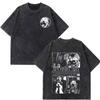Anime The Apothecary Diaries Print Vintage Washed Tees Men Women Fashion Tshirt Casual Cotton Shortsleeved T Shirts Fan Gifts
