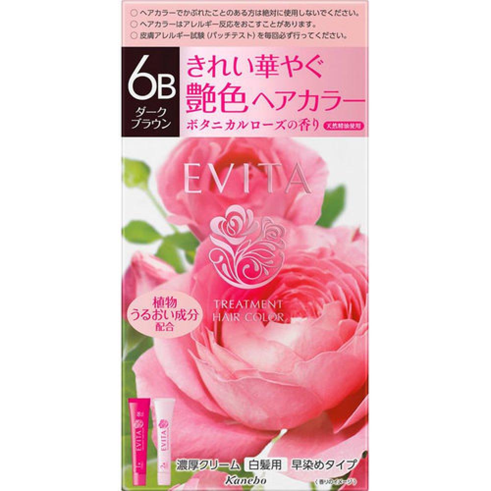 

Evita Treatment Hair Color 6b Dark Brown 1 Piece