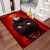 Red-Themed Anime Character Carpet suitable as a non-slip mat for the living room or bedroom sofa