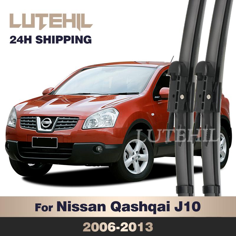 Для Nissan Qashqai Dualis J10 2006-2013 2007 2008 2009 2010 2011 Стеклоочиститель Передние Щетки Стеклоочистителя Лобовое Стекло Окно 24 +16 Left hand drive
