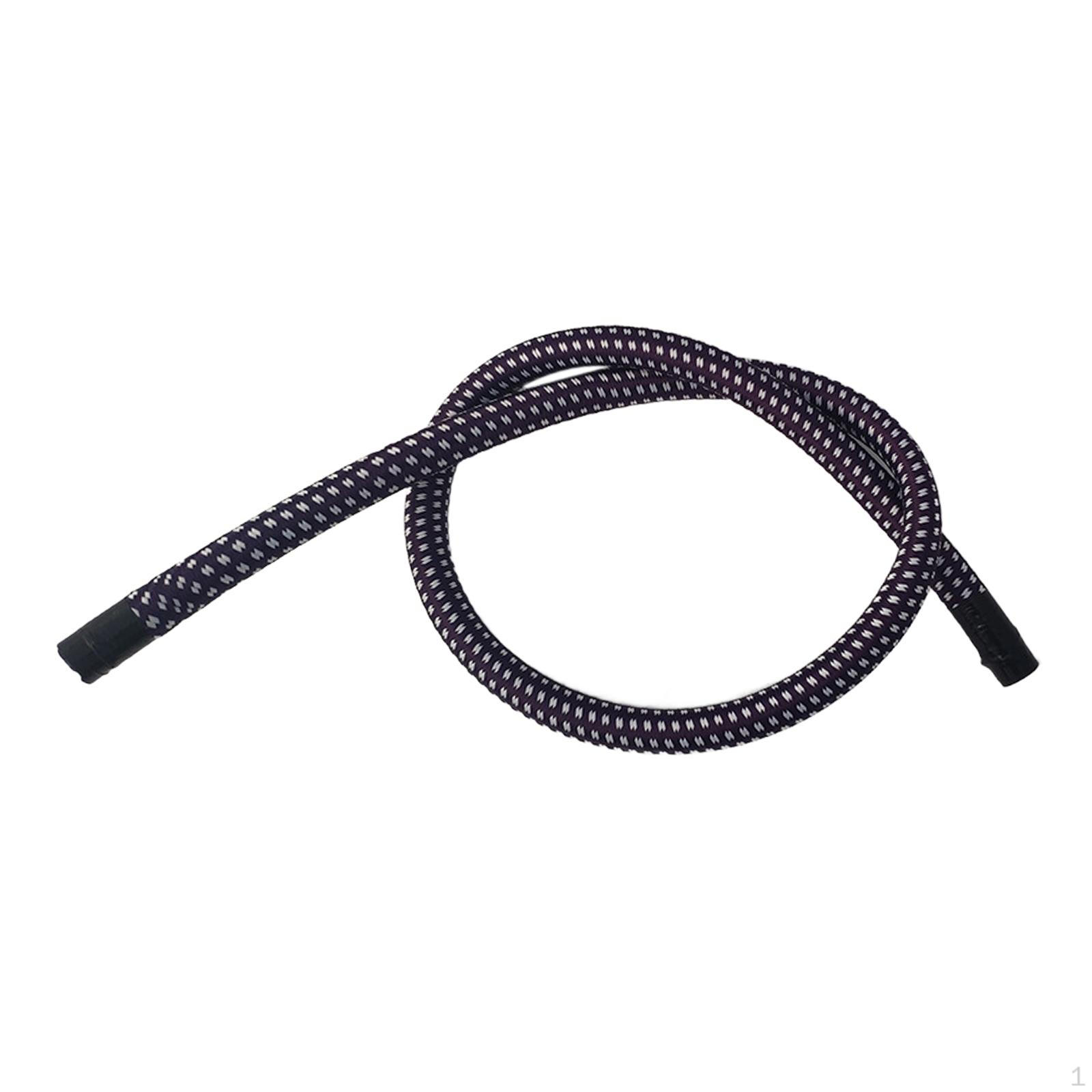 

Отпариватель для одежды, воздушный шланг, термостойкий, плавный поток, прочные изолирующие детали из нейлоновой оплетки, black white 1.4m