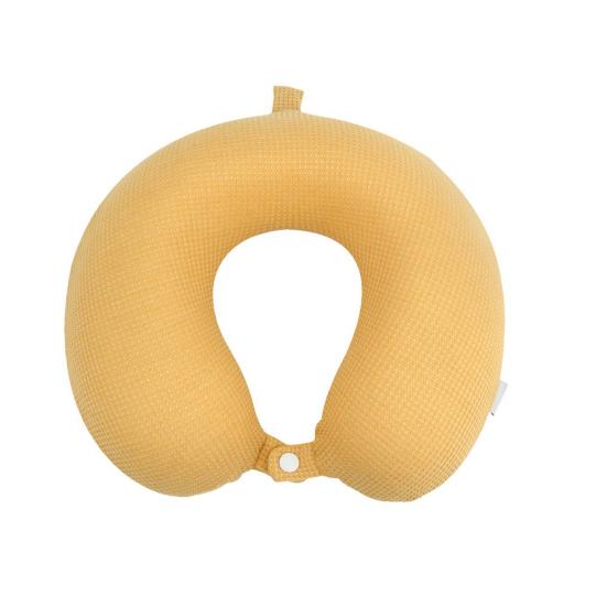 Reisepute Nakkestøttepute Ensfarvet Ekstra Myk Pustende Lindrer Tretthet Ergonomisk U-formet Nakkepute