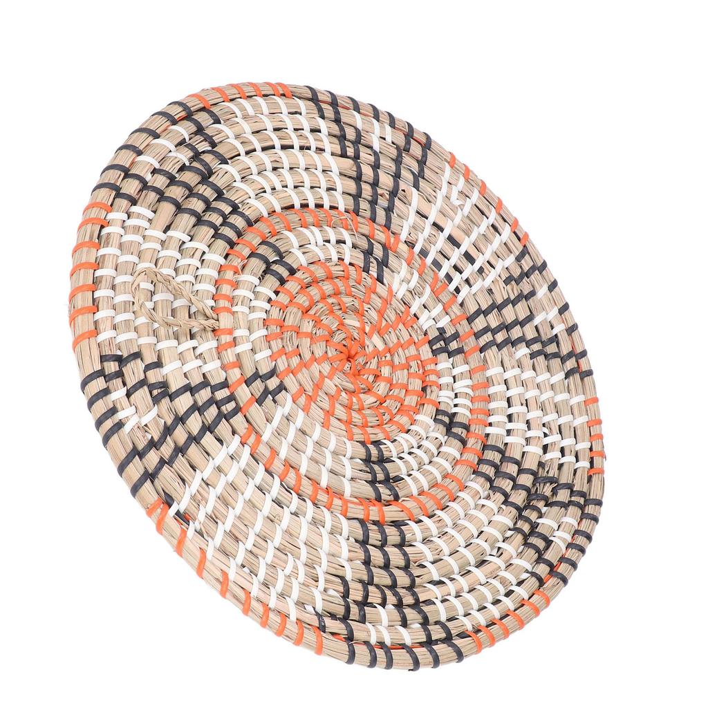 Isolieruntersetzer Nordische Strohgeflecht-Platzsets Hitzebeständige Untersetzer Homestay Wanddekorationen