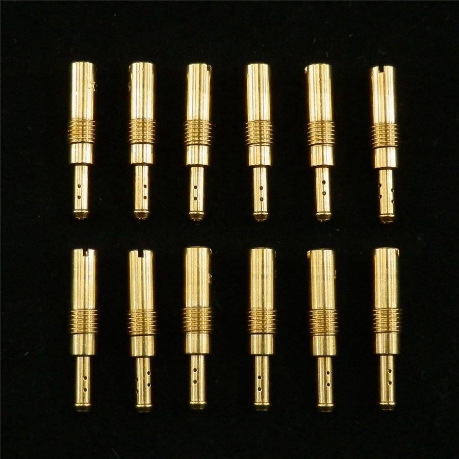 12pcs Set Slow/Pilot Jet For PWK Keihin OKO CVK 30, 33,35,38,40,42,45,48,50,52,5
