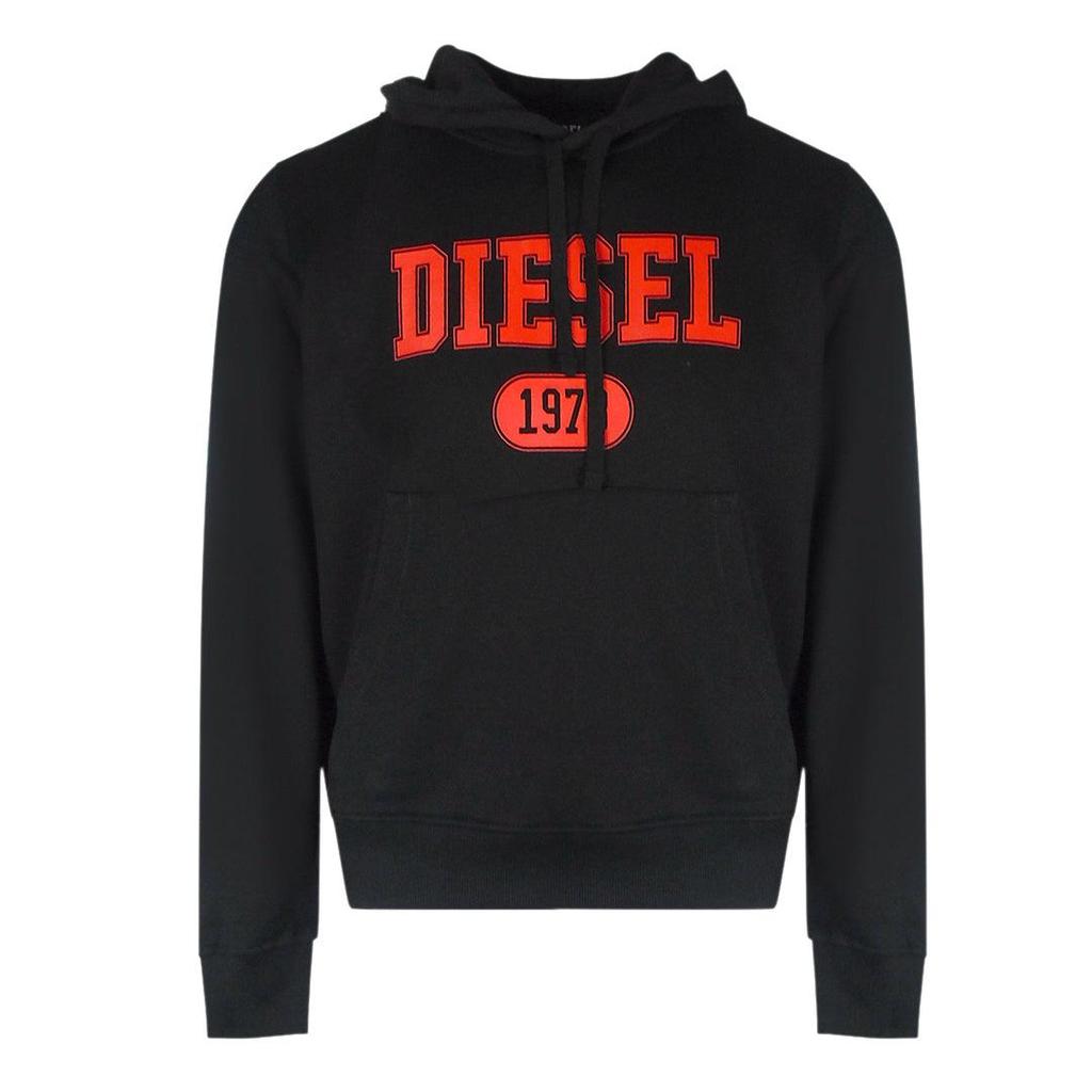 Diesel Mens 1978 Logo Hoodie