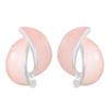 Popular fashion exquisite personalized design sense cross arc drip earrings light luxury niche high-end earrings