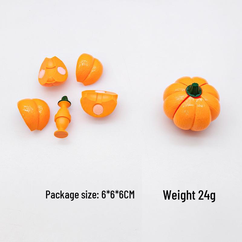 Kids' Kitchen Fruit & Veggie Chopper Toy Set for Girls - Peeling & Role-Play Fun with Durian