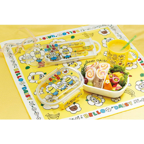 Skater Kids' Lunch Cloth, 43x43cm, Made in Japan, Minion 24, Boys and Girls, KB4