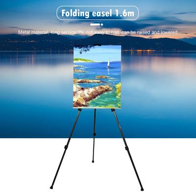 63 Inch Adjustable Aluminum Alloy Easel with Carrying Bag for Painting Drawing