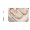Girls' Shoes Princess Shoes Spring and Autumn New Children's Small Leather Shoes Autumn Baby Crystal Shiny Rhinestone Single Shoes