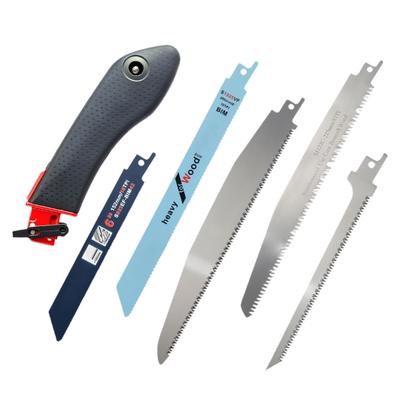 Professional Corrosion Resistant Steel Reciprocating Blade Pruning Handsaw Featuring Release System For DIY And Construction