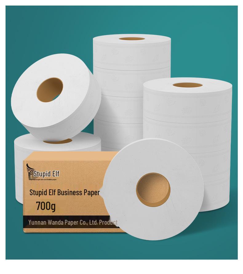 Hotel Special Large Roll Toilet Paper - 800g Commercial-Grade