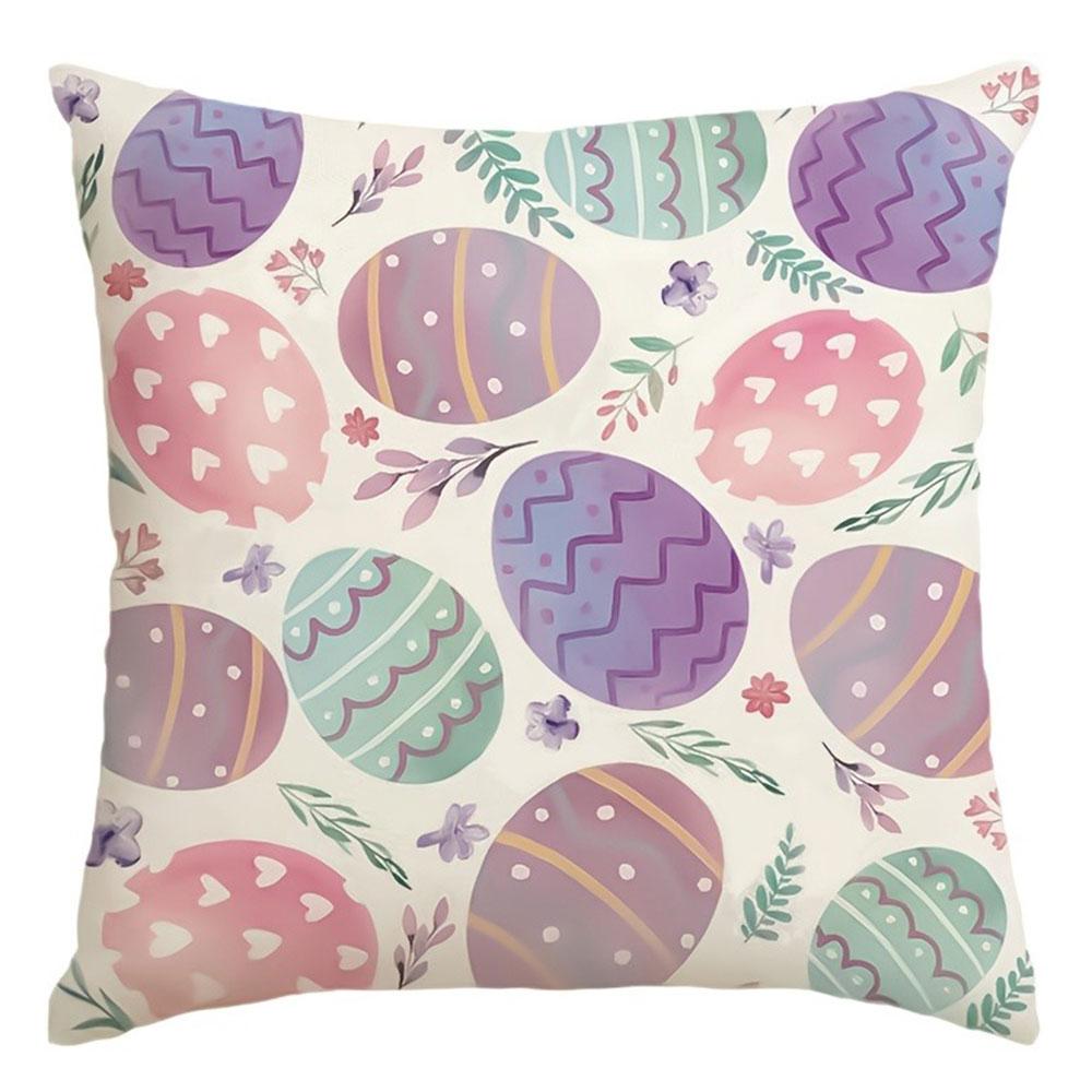Easter Gift Pattern Pillowcase Nordic Home Decor Pillowcase Holiday Bedroom Living Room Decoration Cushion Cover
