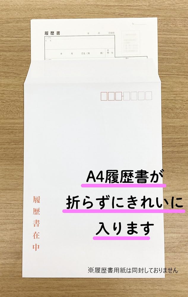 Nihon Horei Resume Envelopes 5 No Folding Required Labor (A4 size, envelopes) - - 12-31