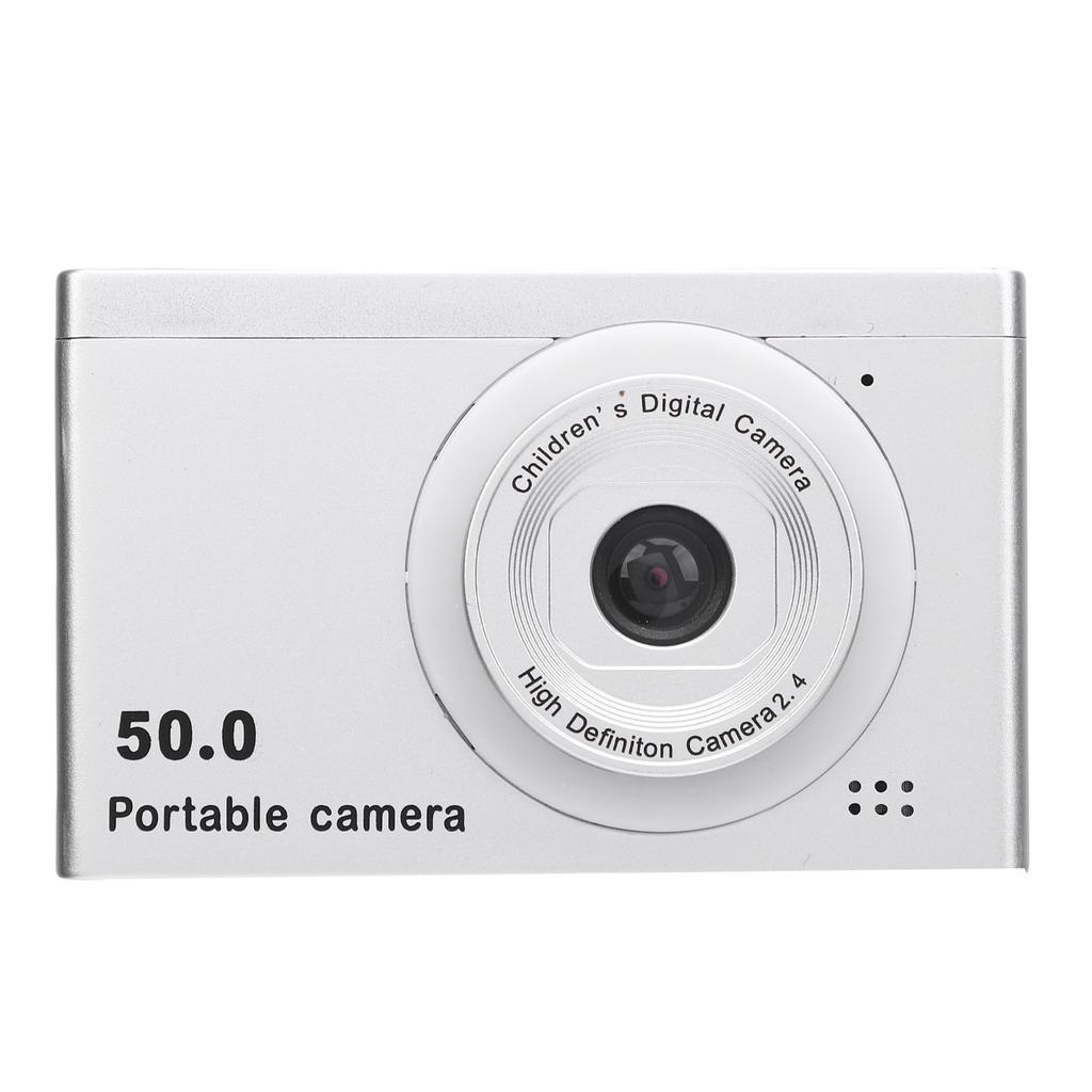 Digital Camera Auto Focus Compact Small Camera with Front Rear Dual Cameras 8x Digital Zoom 2.4