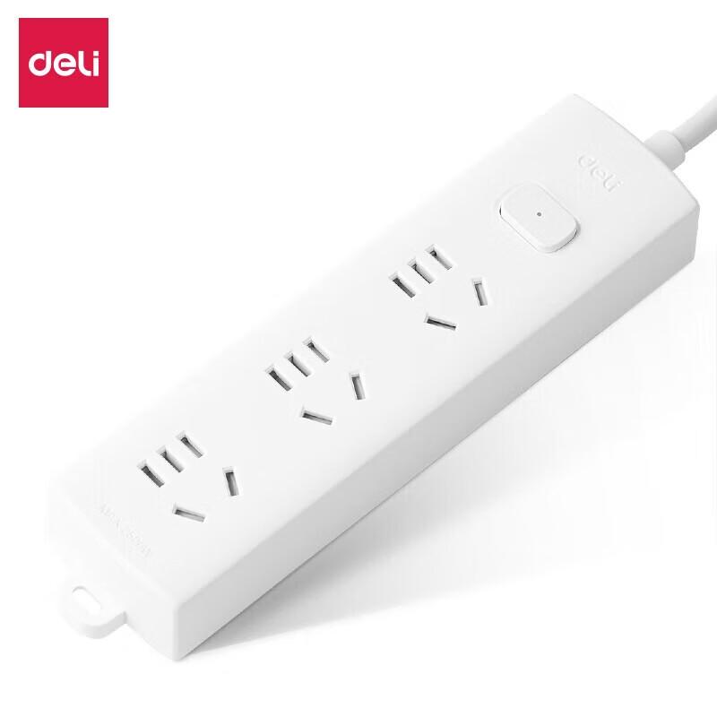 Deli 3-Outlet Power Strip