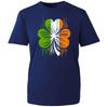 Shamrock Luck T-shirt St.Patrick's Leaf Religious Holy Top Mens Unisex Gift Tee