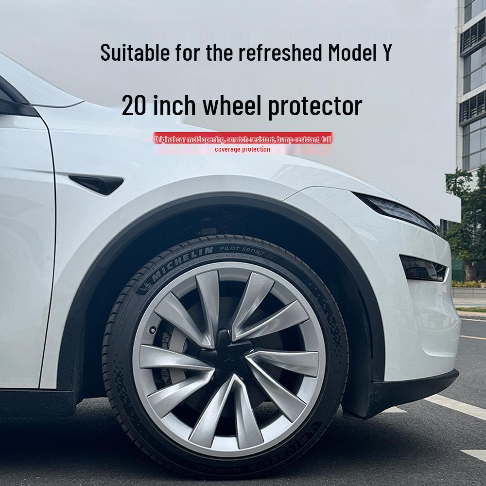 Tesla Model Y 20" Wheel Protection Ring & Anti-Scratch Cover